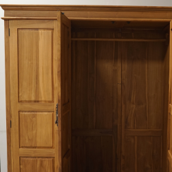 Bellini 4 Doors Wardrobe In Teak