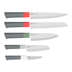 Joseph Joseph Duo 80054-JJ 5pcs Knife Block Set"O"