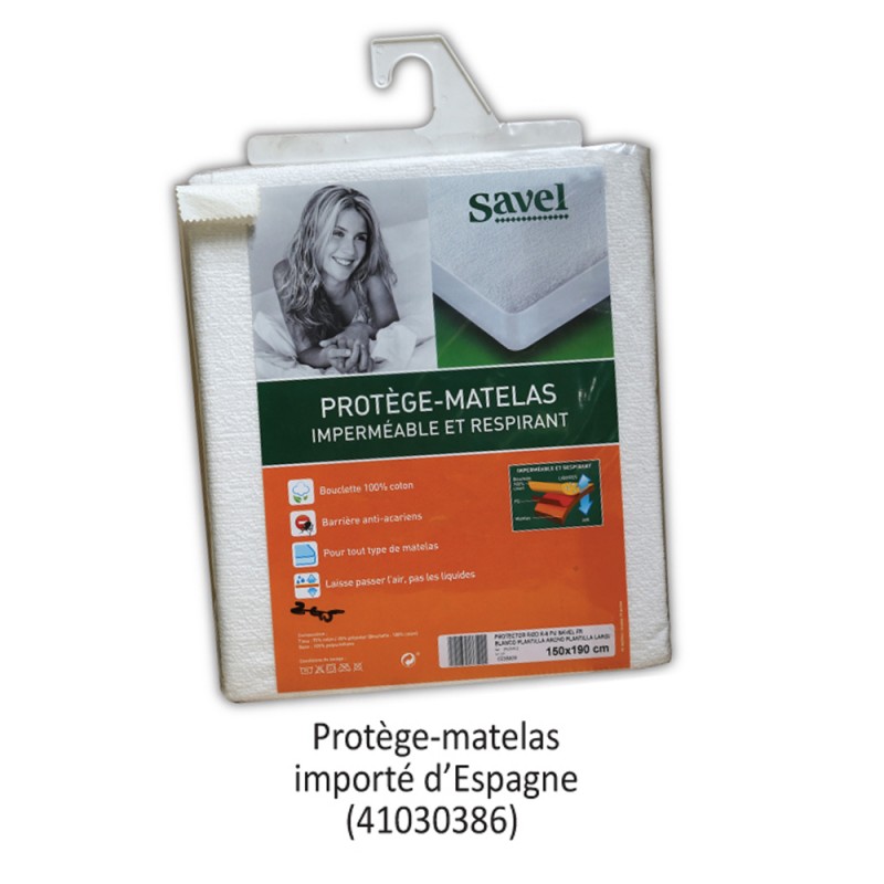 Savel Terry Mattress Protector R-6 PU 150x190 cm