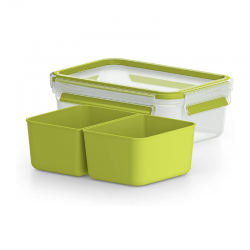 Tefal K3100512 1L Masterseal Plastic ToGo Snackbox