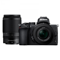 Nikon Z50 kit Nikkor Z DX  and Nikkor Z DX 50-250mm